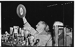 President Franklin D. Roosevelt at Soldier Field, 1944