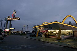The oldest operating McDonald's restaurant is the third one built, opened in 1953 in Downey, California