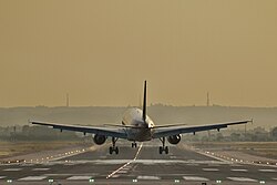 Landing on the San Pablo Airport