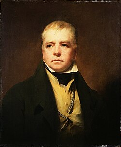 Raeburn's portrait of Walter Scott in 1822