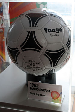 Adidas Tango España, the official match ball of Spain '82.