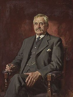 John Longstaff's portrait of Banjo Paterson, winner of the 1935 Archibald Prize