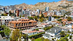 View of Calacoto in the Southern district