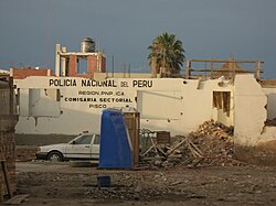 Pisco after the earthquake