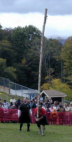 Caber toss