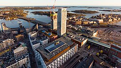 Kalasatama, a quarter of Helsinki, Finland