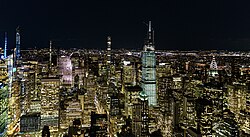 New York City at night