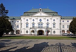 Episcopal Summer Palace, the seat of the government of Slovakia
