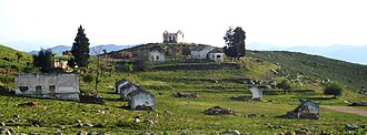 Ruins of a Spanish camp near Chefchaouen.