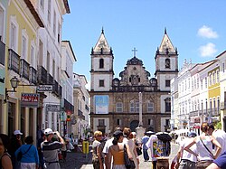 The historic centre of Salvador, Bahia, was declared a UNESCO World Heritage Site in 1985.