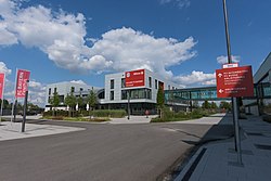 The FC Bayern Academy at the campus in Munich