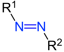 Azo group, R1,2=aryl / alkenyl