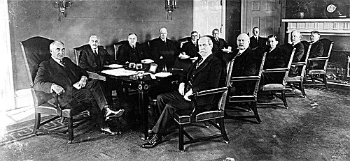 Harding's original Cabinet, 1921