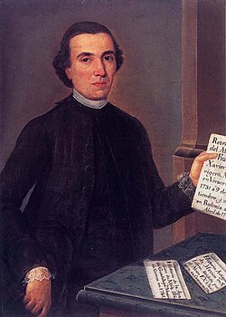 Mexican-born Jesuit Francisco Clavijero (1731–1787) wrote records on Mexican history.