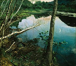 Eilif Peterssen, Summer Night (1886)
