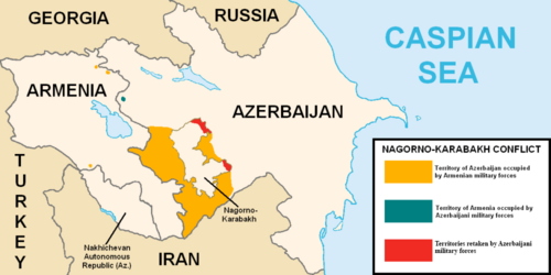 Military situation in the Nagorno-Karabakh region prior to the Second Nagorno-Karabakh War