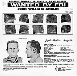 Police can sometimes put up a poster to let the public know about a criminal.