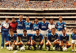 Cruz Azul's 1993–94 season squad.