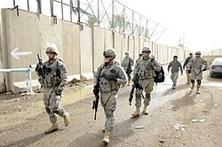 United States Army infantry in Iraq, December 2010