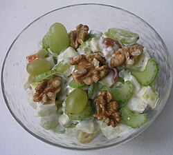 The classic Waldorf salad