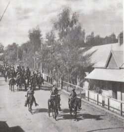 Dorset Yeomanry entering Johannesburg, May 1900
