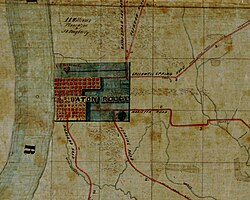 Baton Rouge in 1863