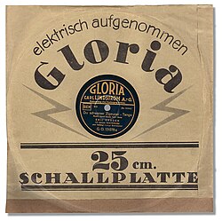 An electronically recorded disc from Carl Lindström AG, Germany, c. 1930