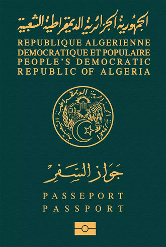 Algerian passport