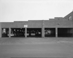 Newton Avenue Garage in the 1960s