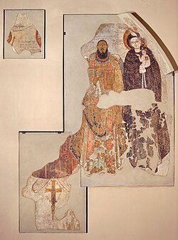 Wall painting from Faras, first half of 11th c AD, National Museum in Warsaw