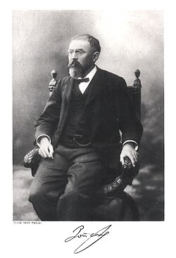 Photographic portrait of H. Poincaré by Henri Manuel