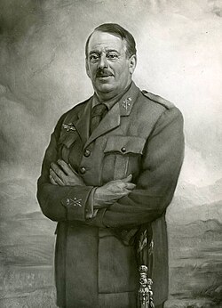 General José Sanjurjo, the leader of the failed 1932 military coup. Having been granted amnesty in 1934 by the right-wing government of the Republic, he was one of the leaders of the 1936 coup.