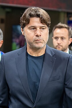 Current head coach Mauricio Pochettino