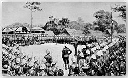 Following the Fourth Anglo-Ashanti War in 1896, the British proclaimed a protectorate over the Ashanti Kingdom.