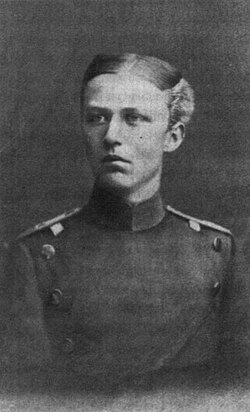 Ludendorff at the age of 17 in 1882