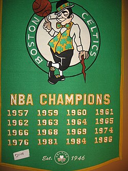 Logo of the Boston Celtics basketball team