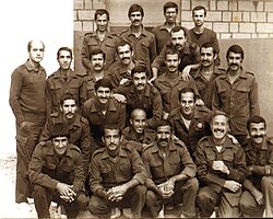 Iranian POWs in 1983 near Tikrit, Iraq