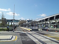 Miami Intermodal Center opened in April 2015. It is the largest station in Florida, serving Tri-Rail, Metrorail, and buses.