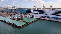 MSC-shared Terminal AA/AAA under construction in March 2024