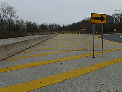 North stub end of the expressway