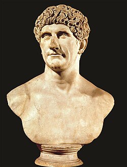 Roman bust of Mark Antony