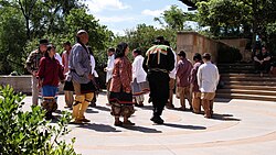 Chickasaw Native cultural/religious dancing