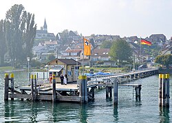 Dingelsdorf shipping pier