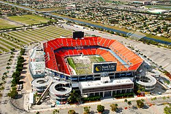 Sun Life Stadium in February 2012