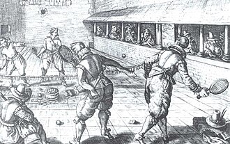 Jeu de paume in the 17th century