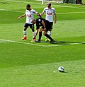 Vanishing spray in use