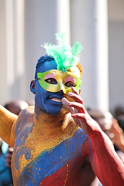 Harare Carnival dancer