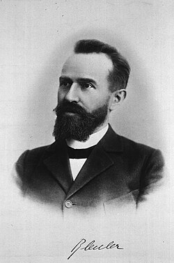 The term schizophrenia was coined by Eugen Bleuler.
