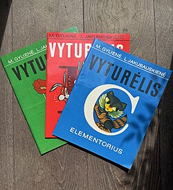 Lithuanian elementary school books