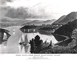 Plan of the United States Military Academy in West Point, New York